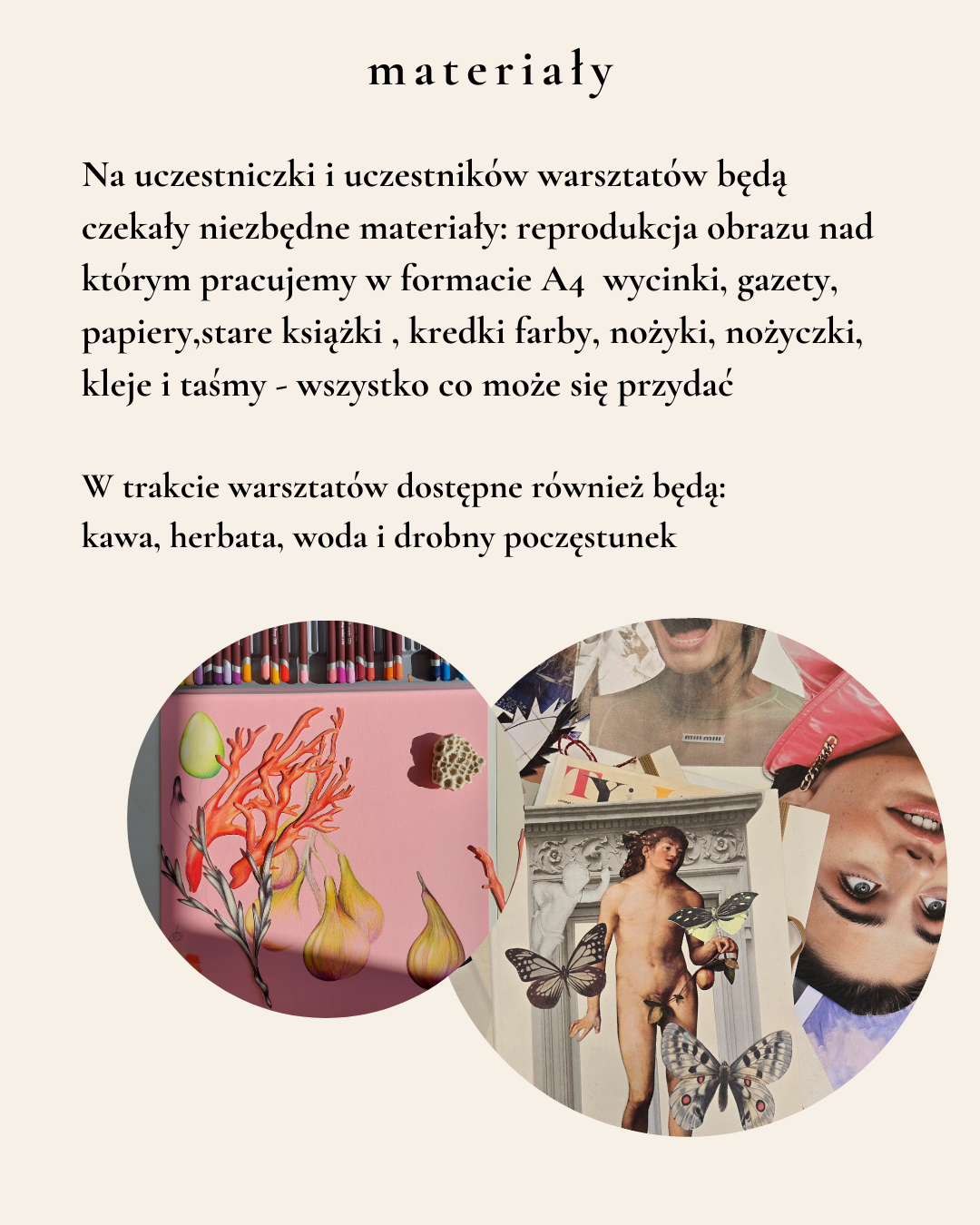 Warsztaty kolażu - stwórz kobiecy portret w technice kolażu analogowego