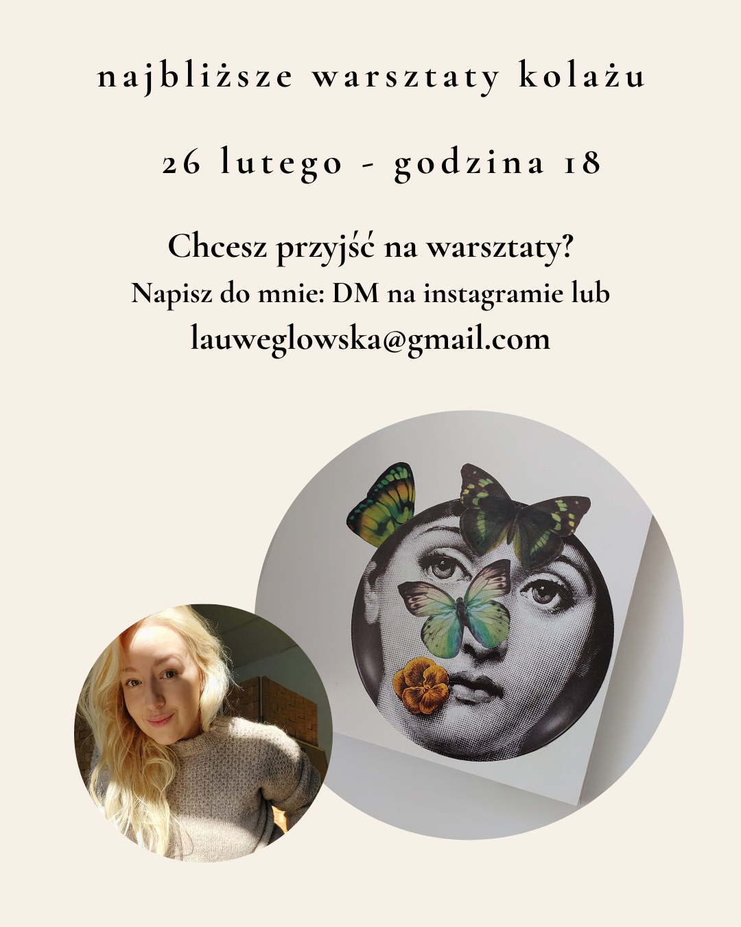 Warsztaty kolażu - stwórz kobiecy portret w technice kolażu analogowego