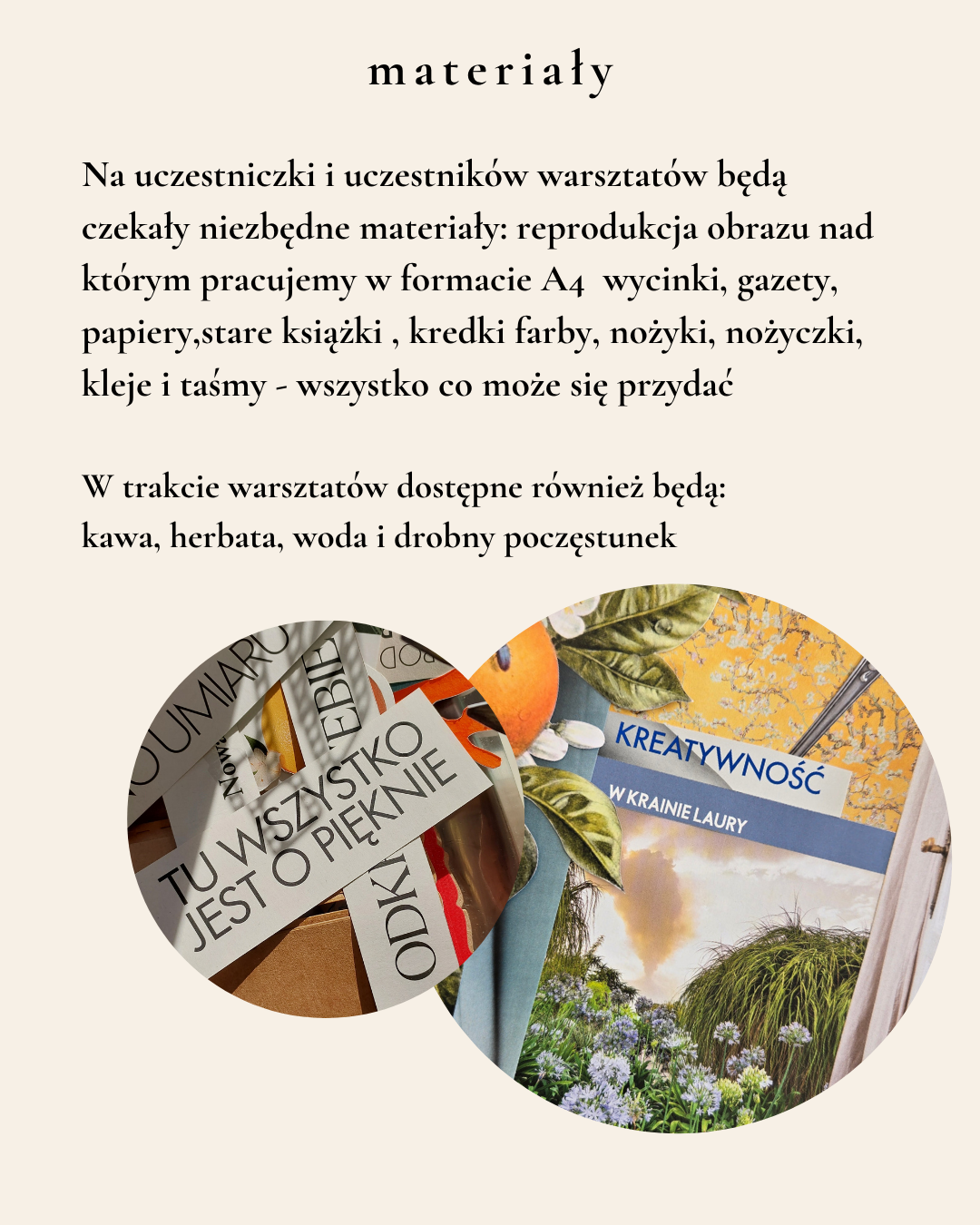 Warsztaty kolażu - Frida! Frida!