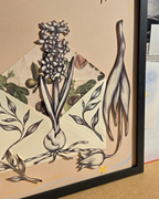 Wyślij do odbiorcy - kolaż z serii Poczta kwiatowa